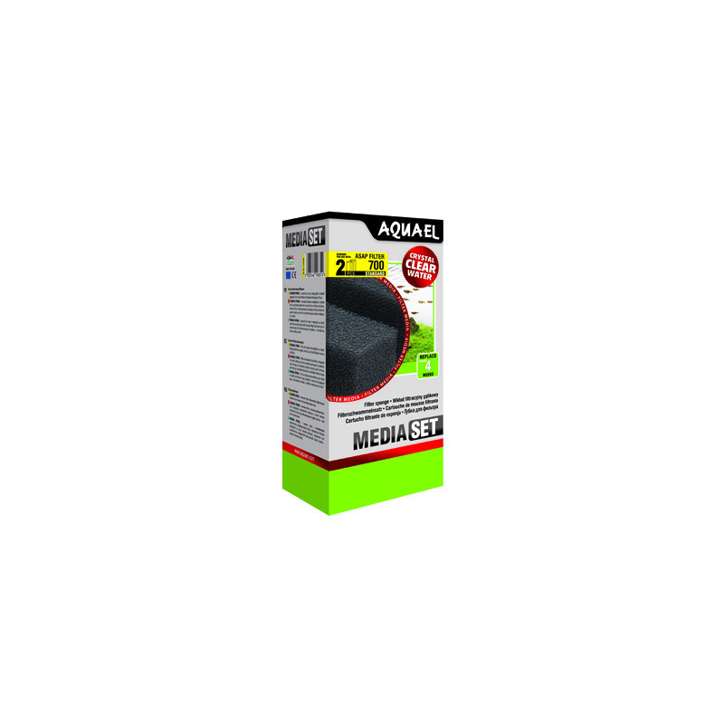 MOUSSE STANDARD pour filtre ASAP 700 (2pc) AQUAEL MOUSSE STANDARD pour filtre ASAP 700 (2pc) AQUAEL