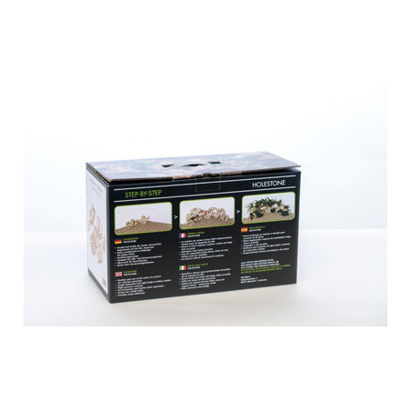 Deco Set Multi Holestone pour aquarium 60L