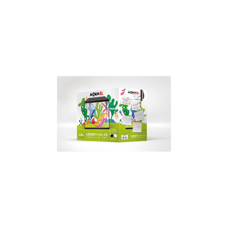 *AQUARIUM SET LEDDY MINI 30 NOIR 13L (sur commande) *AQUARIUM SET LEDDY MINI 30 NOIR 13L (sur commande)