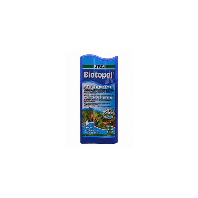 JBL Biotopol 250 ml – conditionneur d’eau pour aquarium (1000 L) JBL Biotopol 250 ml – conditionneur d’eau pour aquarium (1000 L)