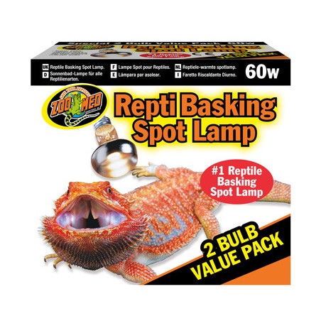 LAMPE REPTI BASKING 60W Pack 2pcs  ZM