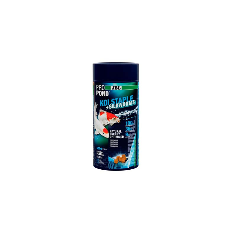 ProPond KOI STAPLE + SILKWORM 0.34kg JBL ProPond KOI STAPLE + SILKWORM 0.34kg JBL