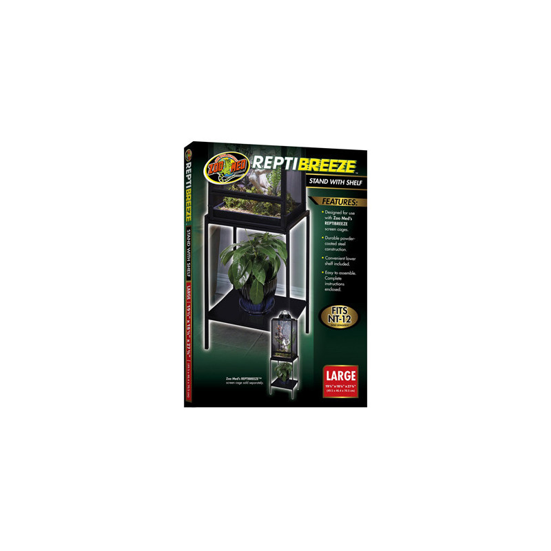 STAND WITH SHELF REPTIBREEZE pour ZMNT12E ZOOMED