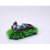 CAR WITH PLANT  190x120x80mm---