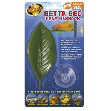 Betta Bed Leaf Hammock LARGE ZOOMED---