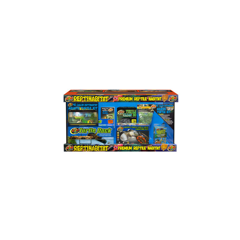 *ReptiHabitat kit Tortues Aquatiques 91x46x46cm Zoomed(sur commande) *ReptiHabitat kit Tortues Aquatiques 91x46x46cm Zoomed(sur commande)