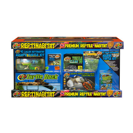 *ReptiHabitat kit Tortues Aquatiques 91x46x46cm Zoomed(sur commande)
