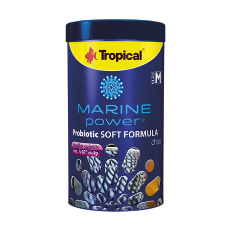 MARINE POWER Probiotic Soft FORMULA M chips 250ml TROPICAL