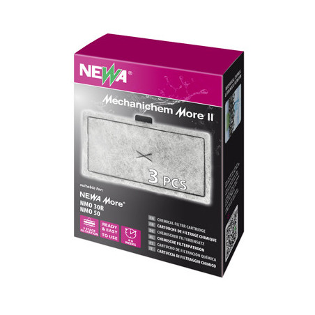 CARTOUCHE MORE II charbon actif 3pcs pr.NMO 30R / NMO 50