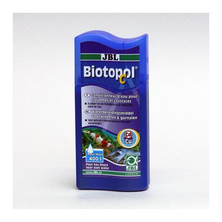 JBL Biotopol C – Conditionneur d’eau pour crevettes et crustacés