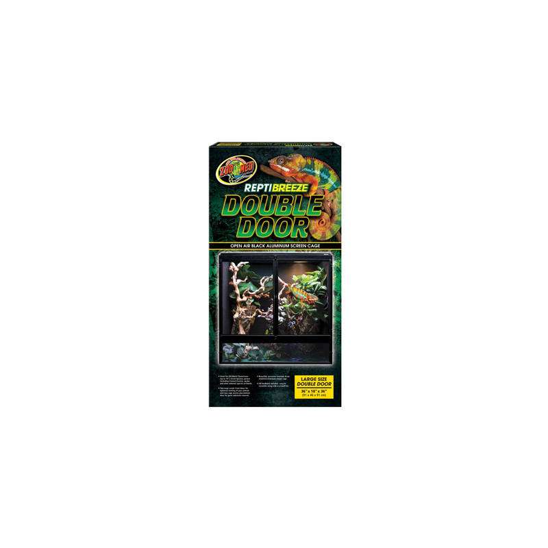 *TERRARIUM REPTIBREEZE 2 portes ZOOMED(sur commande) *TERRARIUM REPTIBREEZE 2 portes ZOOMED(sur commande)