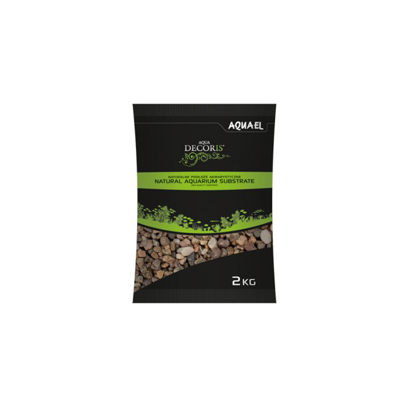 Gravier NATUREL MULTICOLORED 5-10mm 2kg AQUAEL Gravier NATUREL MULTICOLORED 5-10mm 2kg AQUAEL