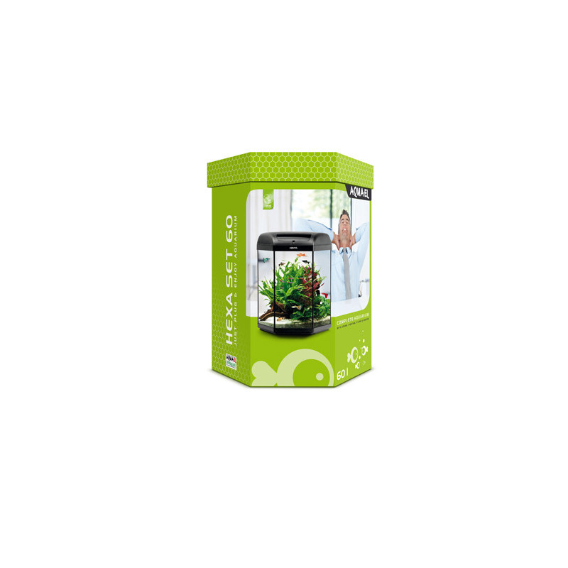 AQUARIUM HEXA SET D&N 60L AQUARIUM HEXA SET D&N 60L