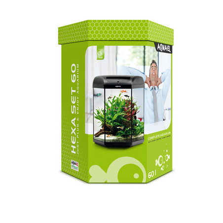 AQUARIUM HEXA SET D&N 60L