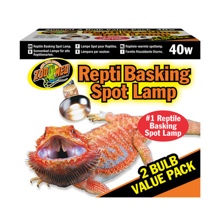 LAMPE REPTI BASKING 40W Pack 2pcs  ZM