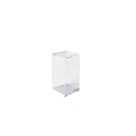 TERRARIUM ACRYLIQUE TRANSPARENT 7.5x7.5x15cm REPTIZOO