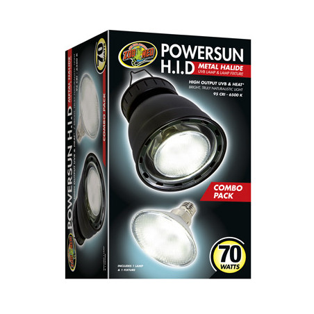 SUPPORT COMBO PACK POWERSUN + LAMPE H.I.D 70W