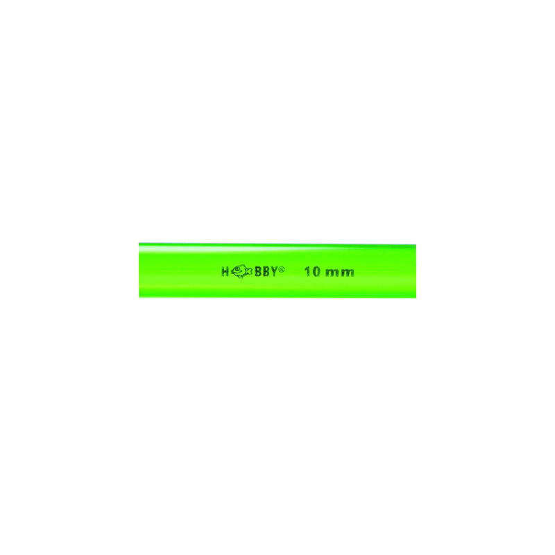 TUBE rigide vert 10mm extérieur 1m HOBBY