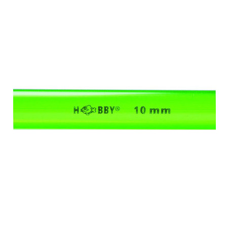 TUBE rigide vert 10mm extérieur 1m HOBBY