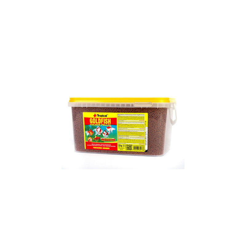 *GOLDFISH COLOUR PELLET 5L (sur commande) *GOLDFISH COLOUR PELLET 5L (sur commande)