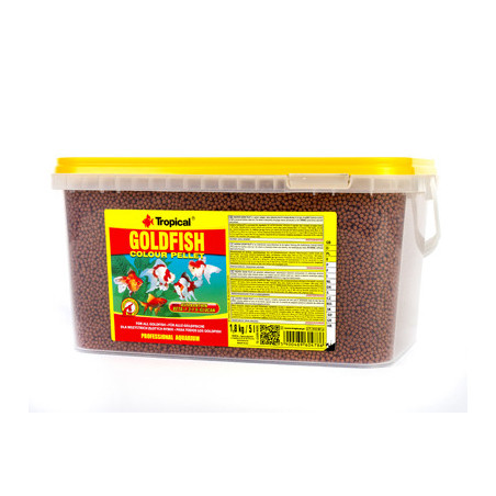 *GOLDFISH COLOUR PELLET 5L (sur commande)