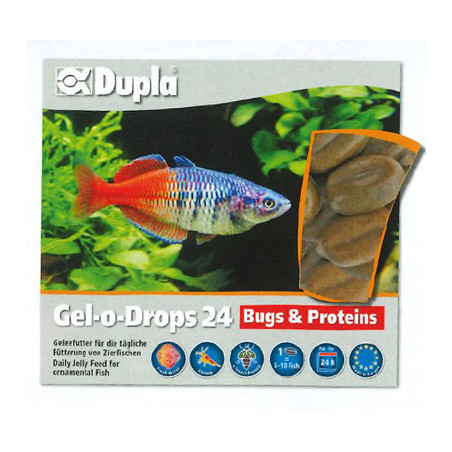 *GEL-O-DROPS 24 Bugs & Proteins (12x2g) DUPLA (sur commande)