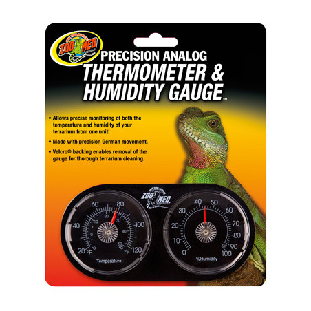 THERMOMETRE + HYGROMETRE ANALOGIQUE ZOOMED