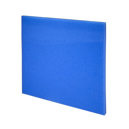 MOUSSE FILTRANTE BLEUE FINE 50x50x2.5cm JBL