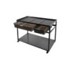 Table avec roulettes + bac de rangement 92.5x46.8x70cm REPTIZOO