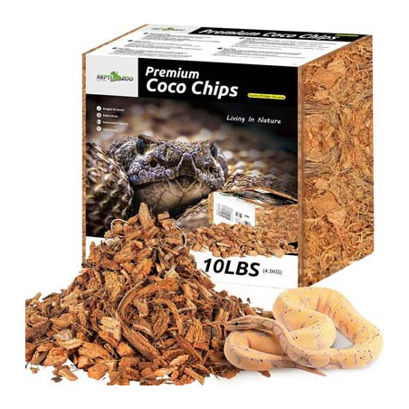 SUBSTRAT COCO CHIPS COMPRESSED 10L REPTIZOO