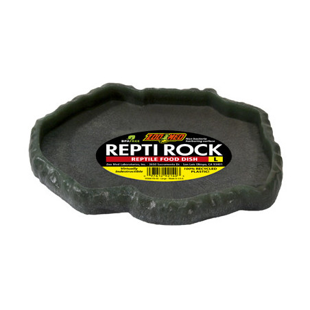 VASQUE REPTI ROCK FOOD DISH LARGE ZOOMED
