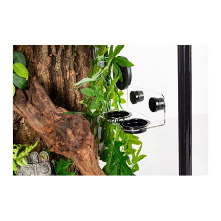 MANGEOIRE DOUBLE MAGNETIQUE TRANSLUCIDE 15x8x6.2cm