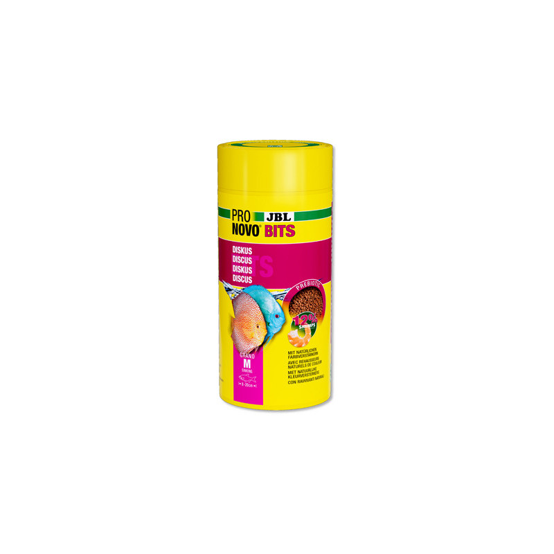 JBL PRONOVO BITS GRANO M – Nourriture Granulés – 1000ml JBL PRONOVO BITS GRANO M – Nourriture Granulés – 1000ml