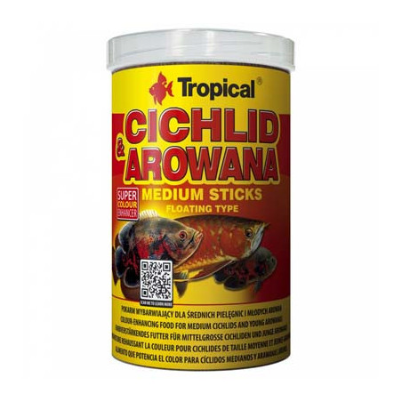 CICHLID & AROWANA MEDIUM STICKS 250ml