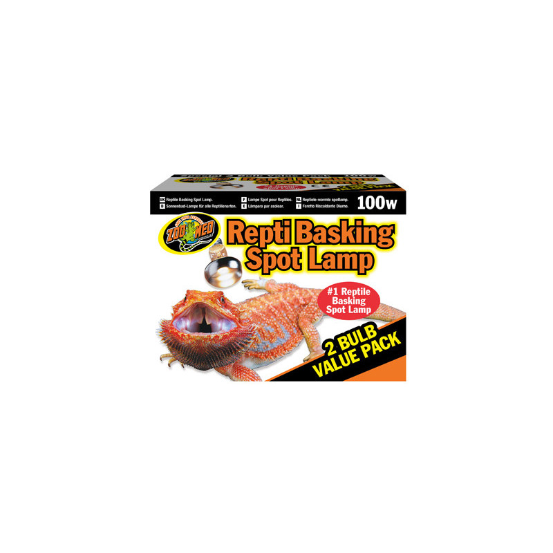 LAMPE REPTI BASKING 100W Pack 2pcs