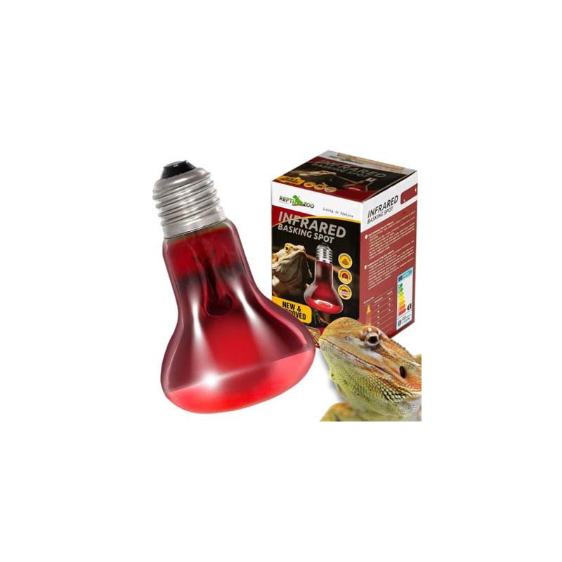LAMPE CHAUFFANTE A INFRAROUGE 50W REPTIZOO LAMPE CHAUFFANTE A INFRAROUGE 50W REPTIZOO