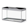 *AQUARIUM GLOSSY 100 GRIS D&N led 2x14w 100x40x63cm 215L (sur cde)