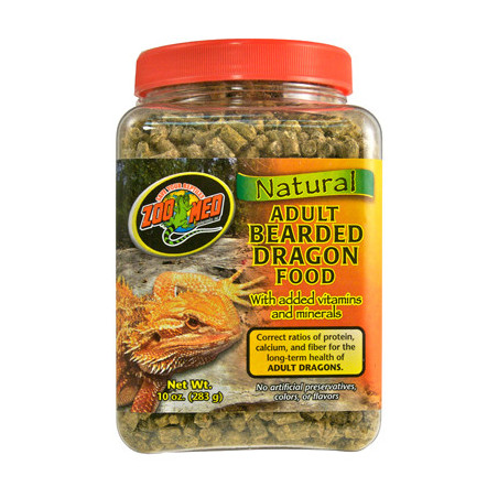 NOUR.NATURAL BEARDED DRAGON adulte 283grs