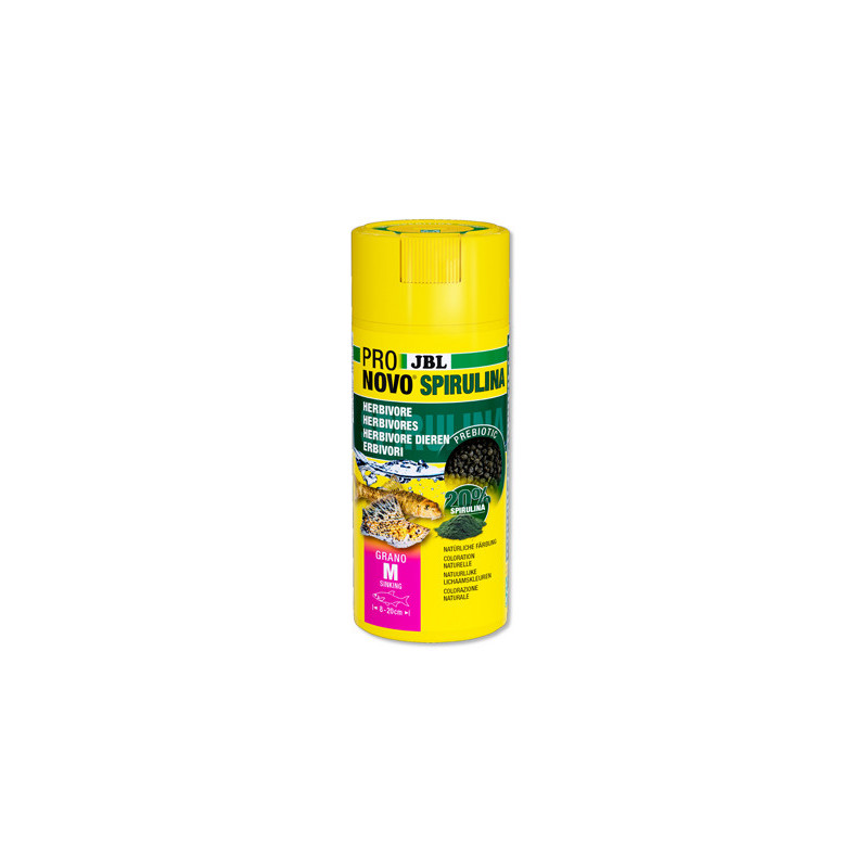 JBL ProNovo Spirulina Grano S Click 250ml – Nourriture spiruline JBL ProNovo Spirulina Grano S Click 250ml – Nourriture spiruline
