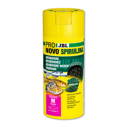 JBL ProNovo Spirulina Grano S Click 250ml – Nourriture spiruline