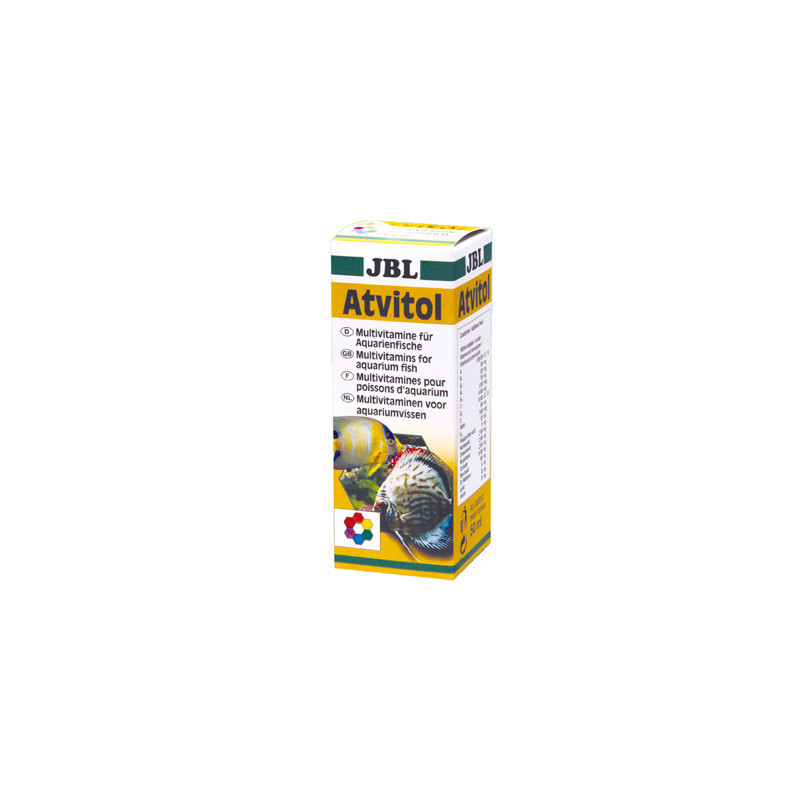 JBL Atvitol 50 ml – multivitamines pour poissons eau douce JBL Atvitol 50 ml – multivitamines pour poissons eau douce