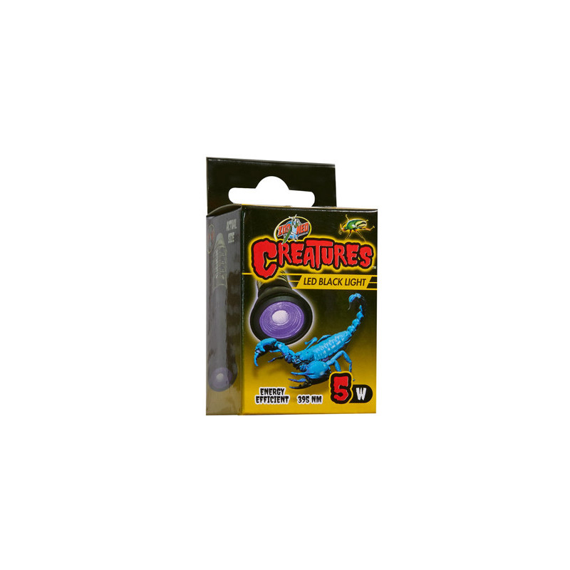 *Creatures Black Light 5w Zoomed (sur commande) *Creatures Black Light 5w Zoomed (sur commande)