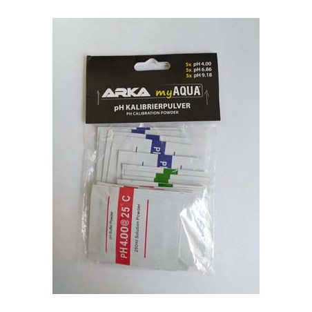 Calibration Ph metre set 5x3pcs ARKA