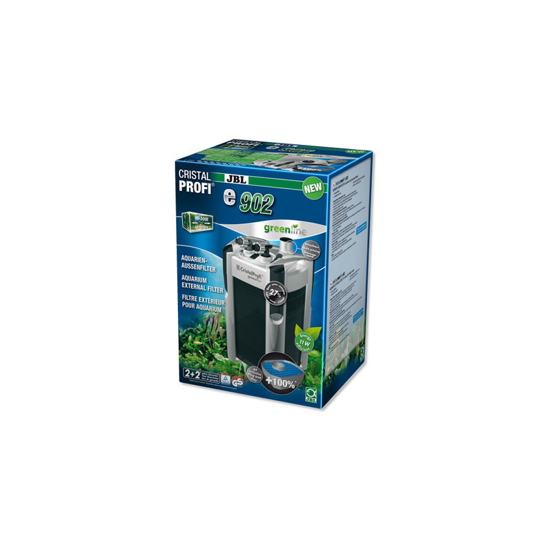Filtre JBL CristalProfi e902 – 900 L/h pour aquarium 300 L
