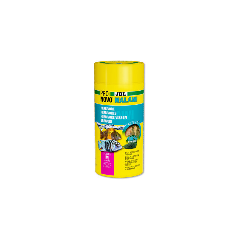 JBL PRONOVO MALAWI FLAKES M – Cichlidés – 1000ml JBL PRONOVO MALAWI FLAKES M – Cichlidés – 1000ml