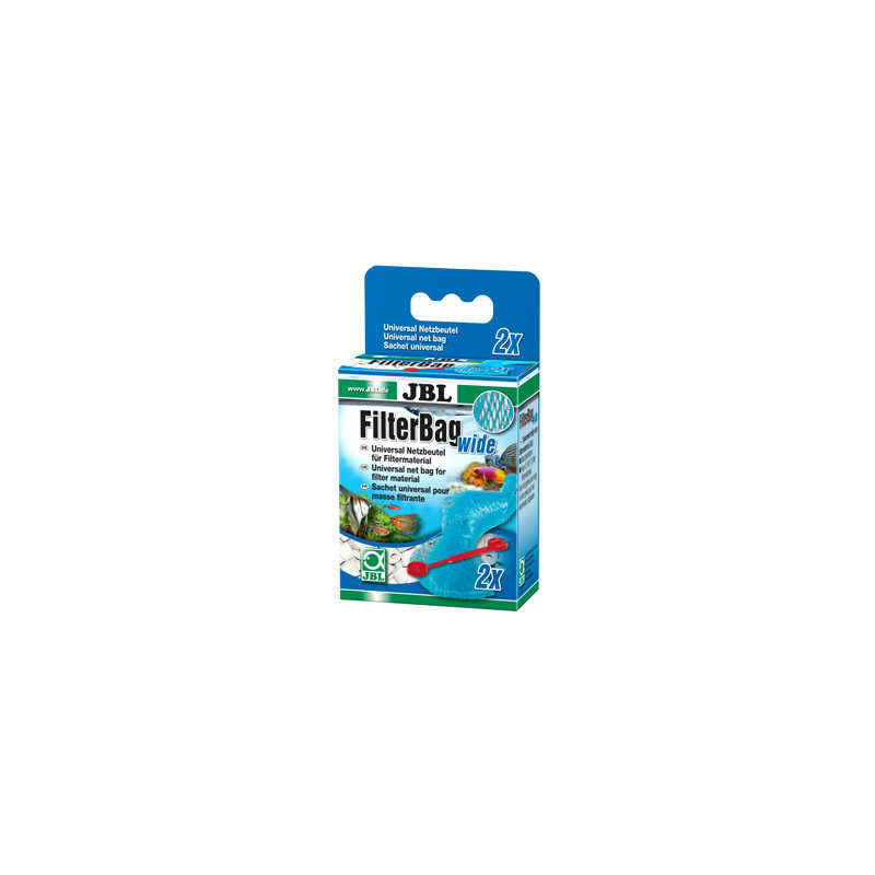 Filter Bag Wide JBL – Lot de 2 pochettes 0,5–1,5 L pour filtration