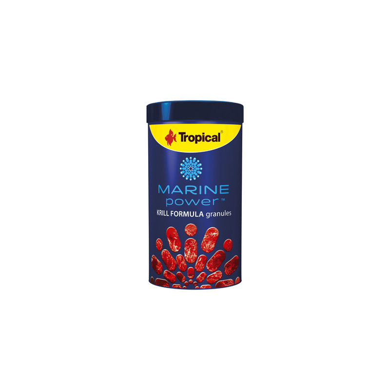 MARINE POWER KRILL FORMULA granulés 1000ml TROPICAL