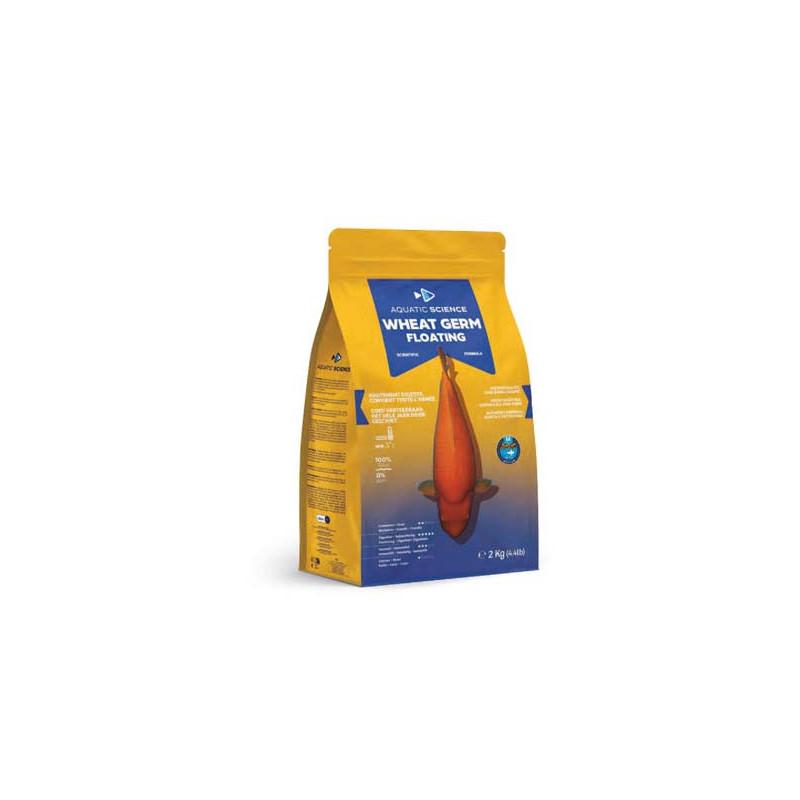 WHEAT GERM FLOATING MEDIUM 5Kg AQUATIC SCIENCE WHEAT GERM FLOATING MEDIUM 5Kg AQUATIC SCIENCE