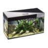 *AQUARIUM GLOSSY 80 SET NOIR DN led 2x14w 80x35x54cm 125L (sur cde)