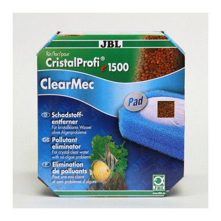 ClearMec plus Pad 800 ml – Média anti-nutriments CRISTALPROFI e1500